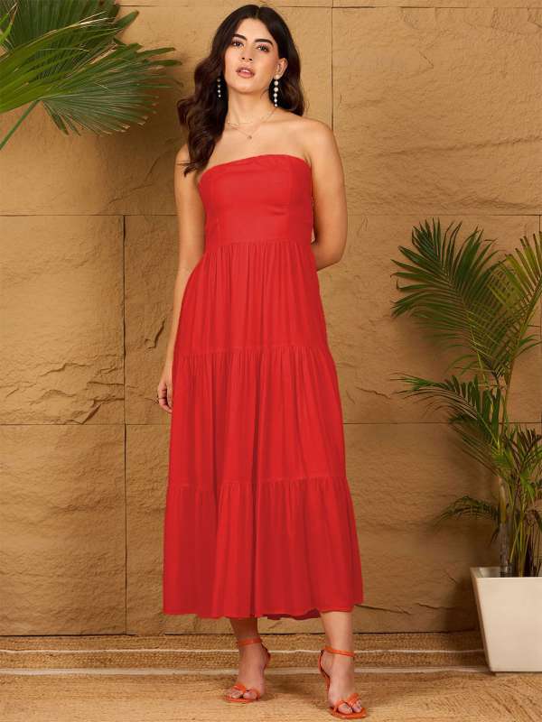 Lipsy bandeau dress discount