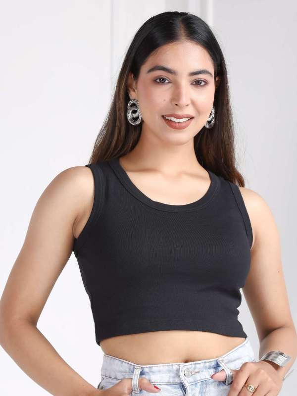 Myntra ladies short tops outlet