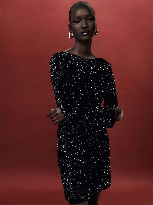 H M Sequin Dress Buy H M Sequin Dress online in India