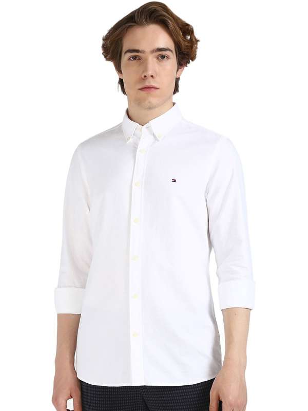 Tommy hilfiger white shirt price on sale