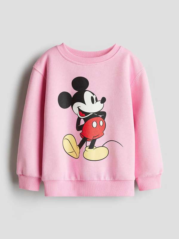 H and m mickey mouse sweatshirt store