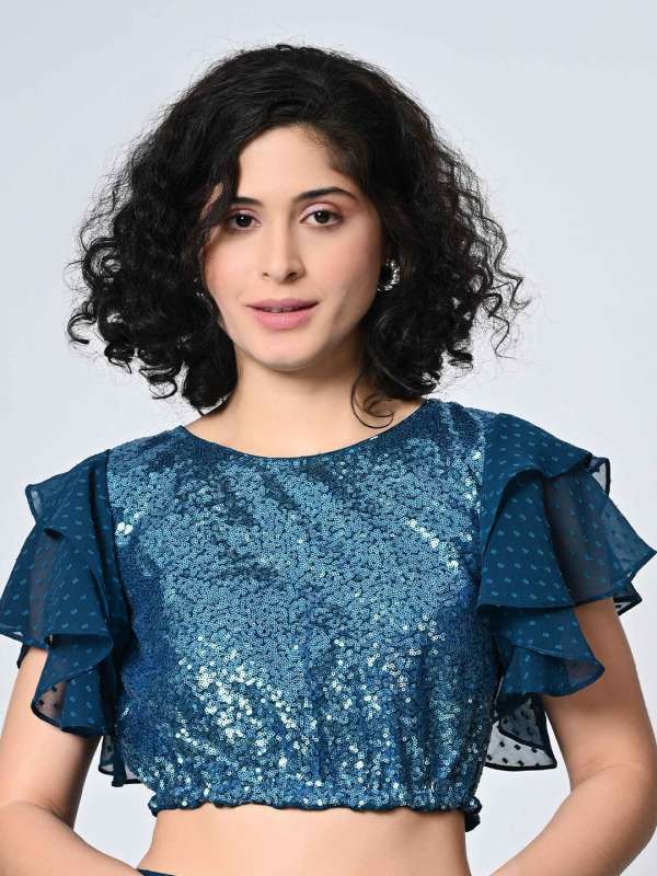 Myntra fancy tops cheap