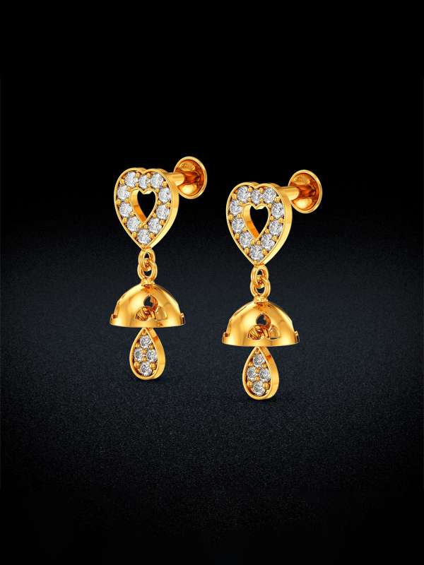 Joyalukkas daily wear earrings top