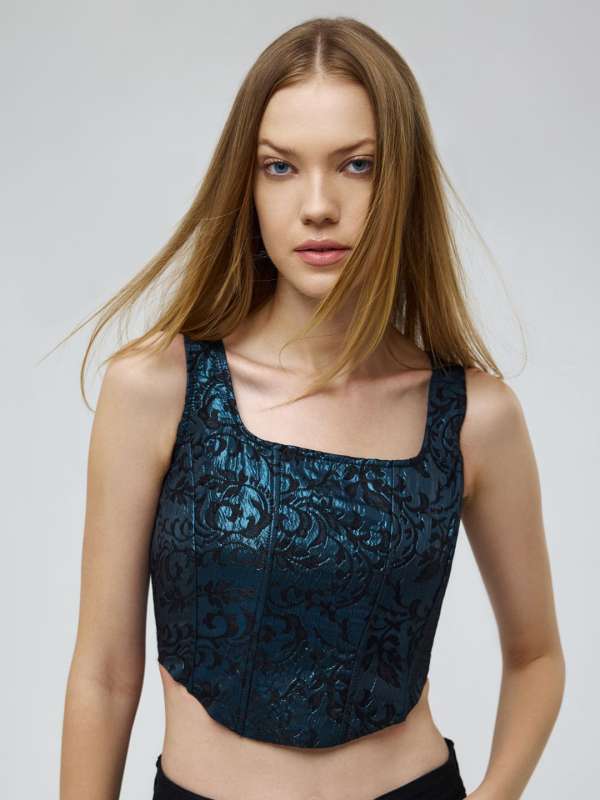 Women Crop Tops Biba Coverstory Buy Women Crop Tops Biba Coverstory online in India
