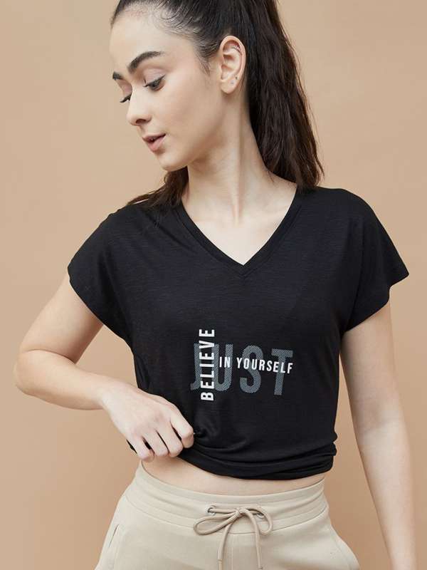 Yepme Black Printed V Neck T Shirt 6385218.htm Buy Yepme Black Printed V Neck T Shirt 6385218.htm online in India