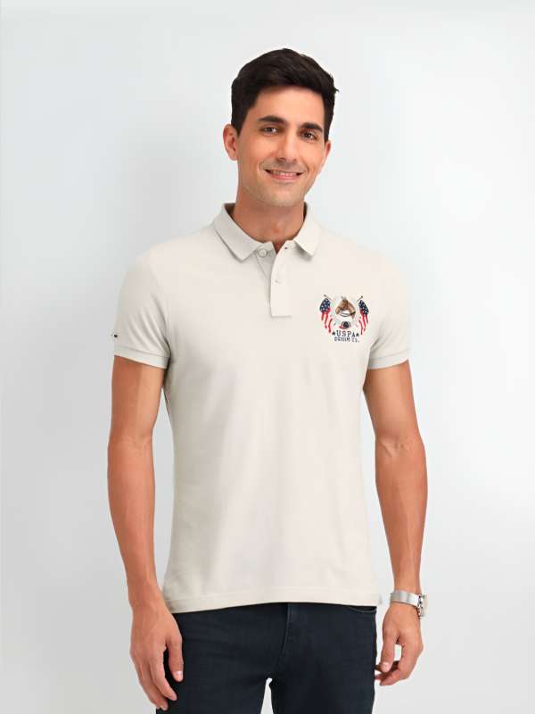 India retro polo shirt top