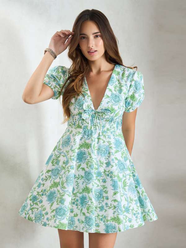 White Cotton Dress Buy White Cotton Dress online in India