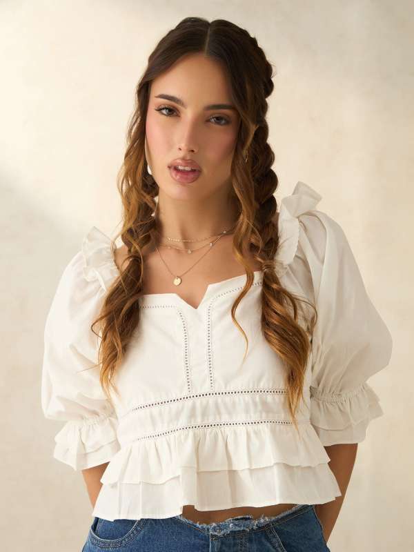 Fancy tops online myntra store