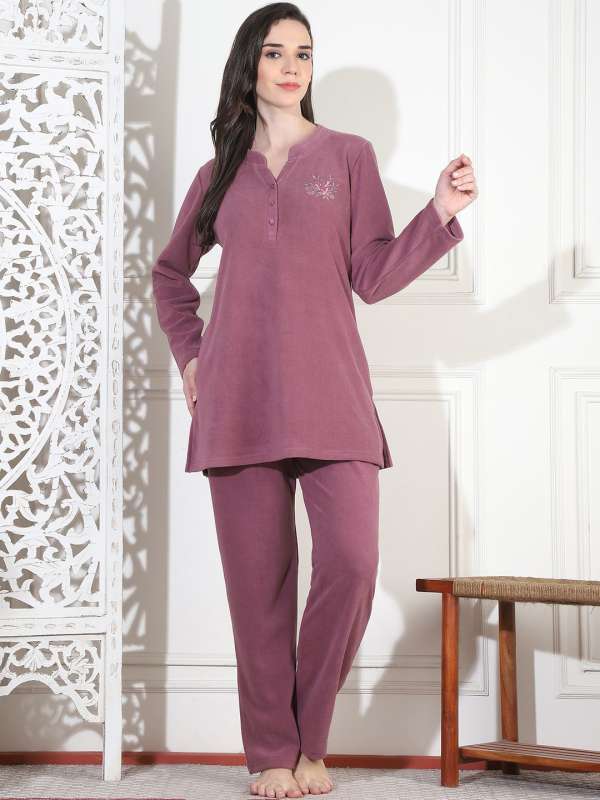 Polyester night suit best sale