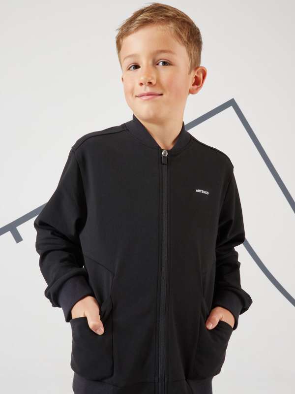Boys black sports jacket 2025
