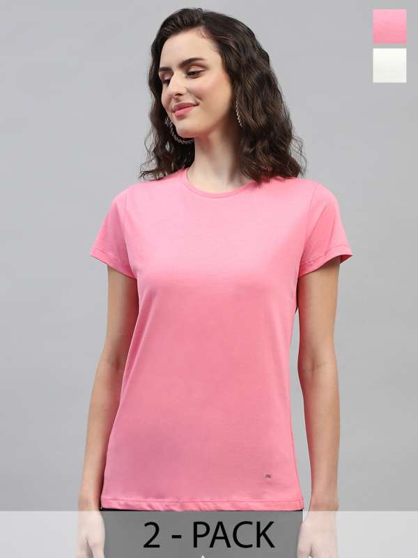 White Women Tops Tshirts Shirts Monte Carlo New Look Buy White Women Tops Tshirts Shirts Monte Carlo New Look online in India