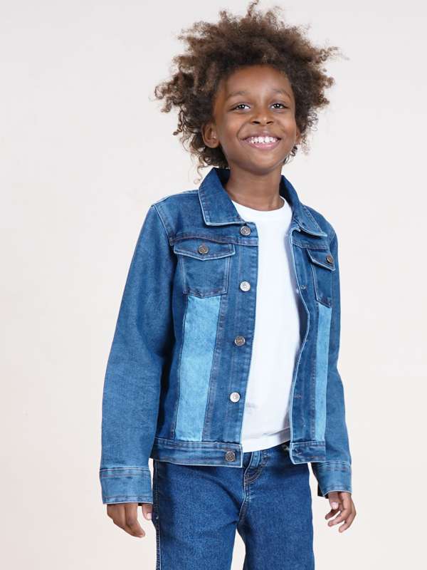 Boys Denim Jackets Buy Trendy Denim Jacket Online for Boys in India
