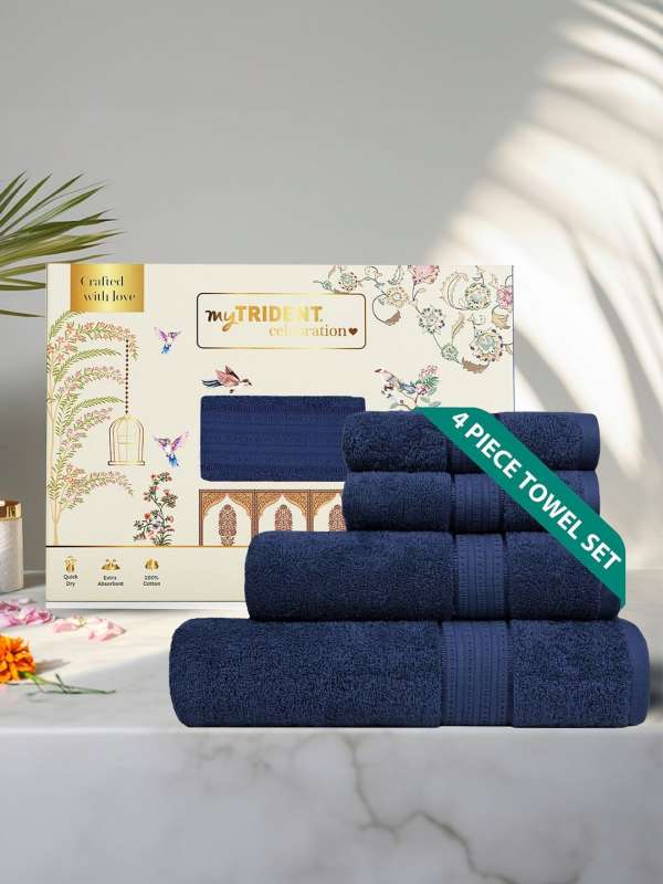 Trident Towel Set Buy Trident Towel Set online in India