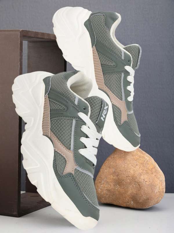 Hrx By Hrithik Roshan Olive Sneakers Buy Hrx By Hrithik Roshan Olive Sneakers online in India