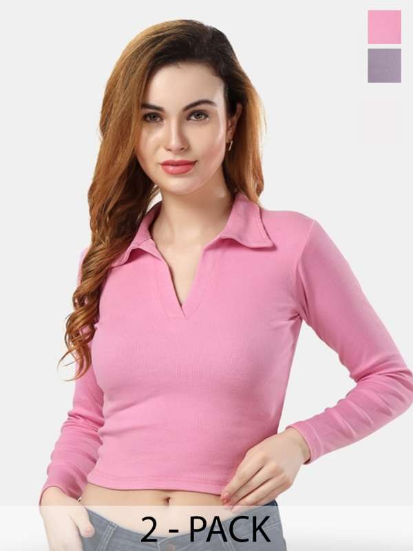Cotton Long Shirts For Women Tops Buy Cotton Long Shirts For Women Tops online in India