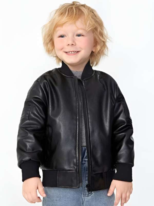 Shop for Kids Leather Jackets Online at Affordable Price Myntra