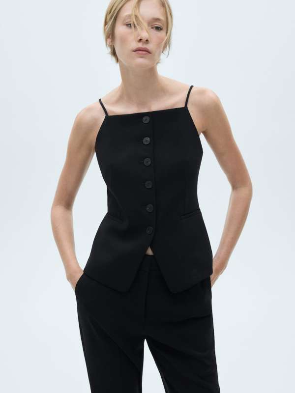 Giovani Black Waist Coat 3380753.htm Buy Giovani Black Waist Coat 3380753.htm online in India