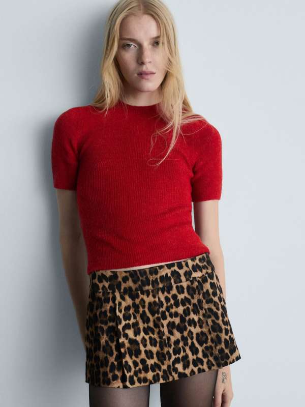 Mango red jumper outlet
