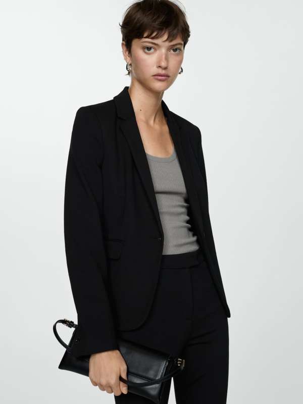 Mango ladies blazers shop