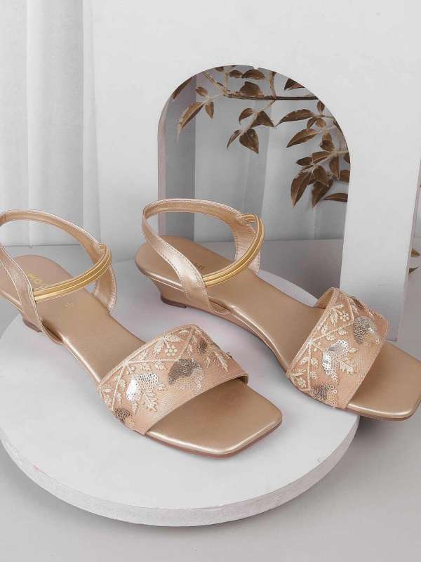 Navy and gold heels deals