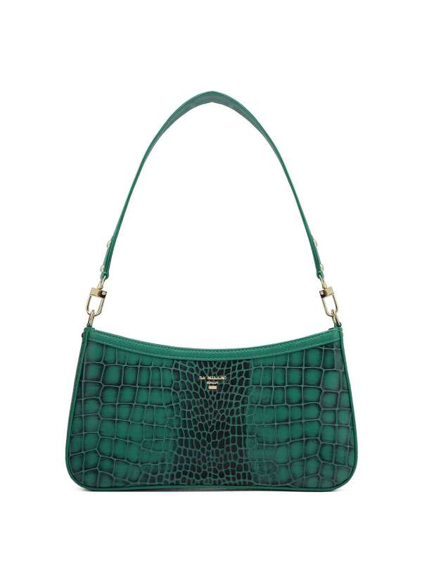 Green handbags online store