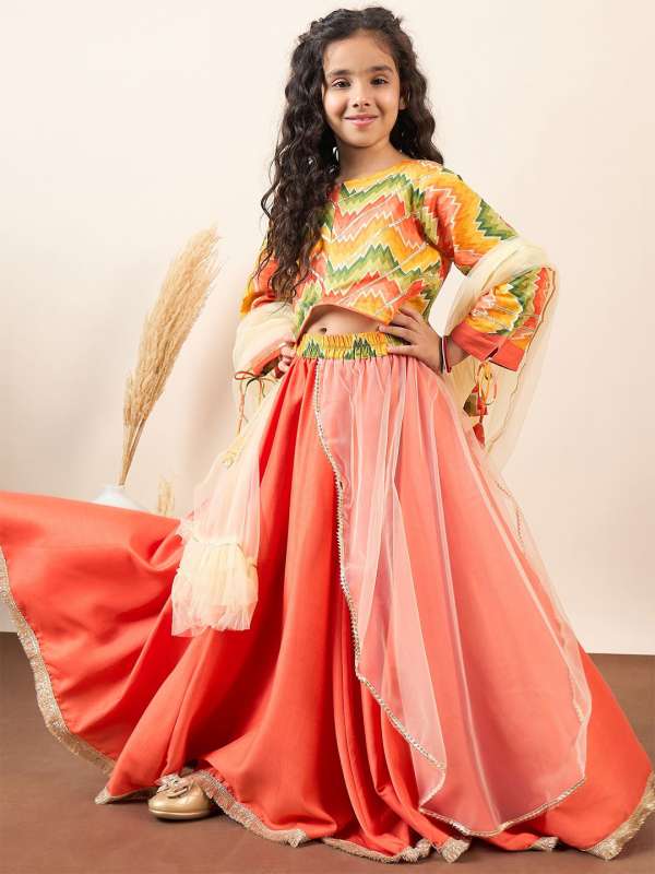 Baby girl party wear lehengas online