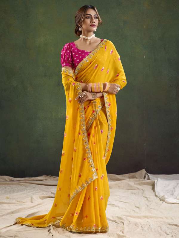 Buy Classy Designer Sarees Online at Best Price on Myntra