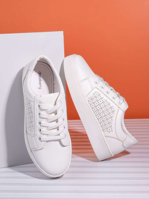 Buy DressBerry Women Solid Sneakers Casual Shoes for Women 30883099 Myntra