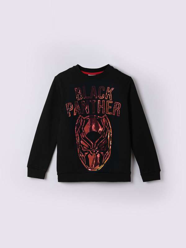 Marvel black panther sweatshirt clearance