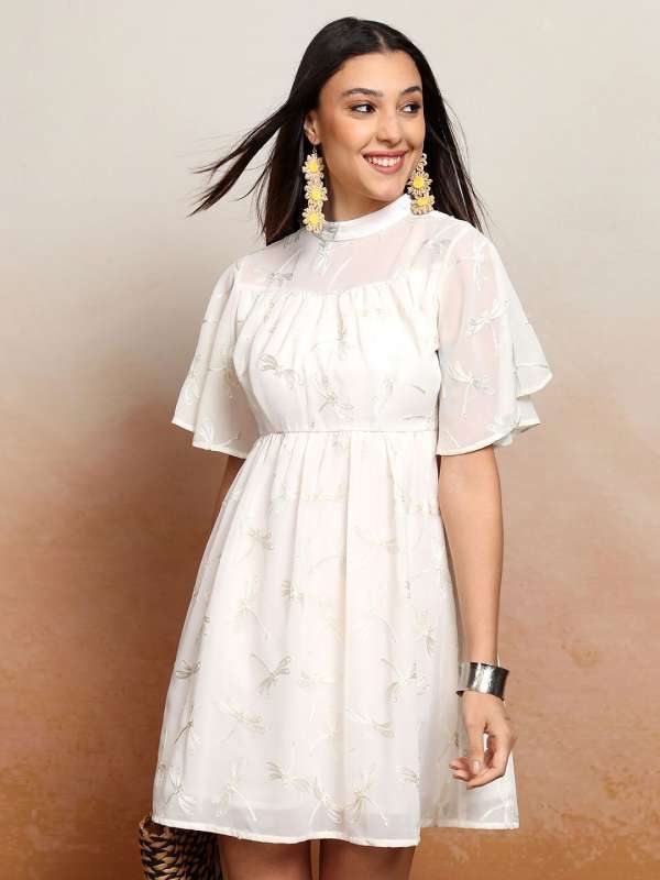 Embroidered peasant dress cheap