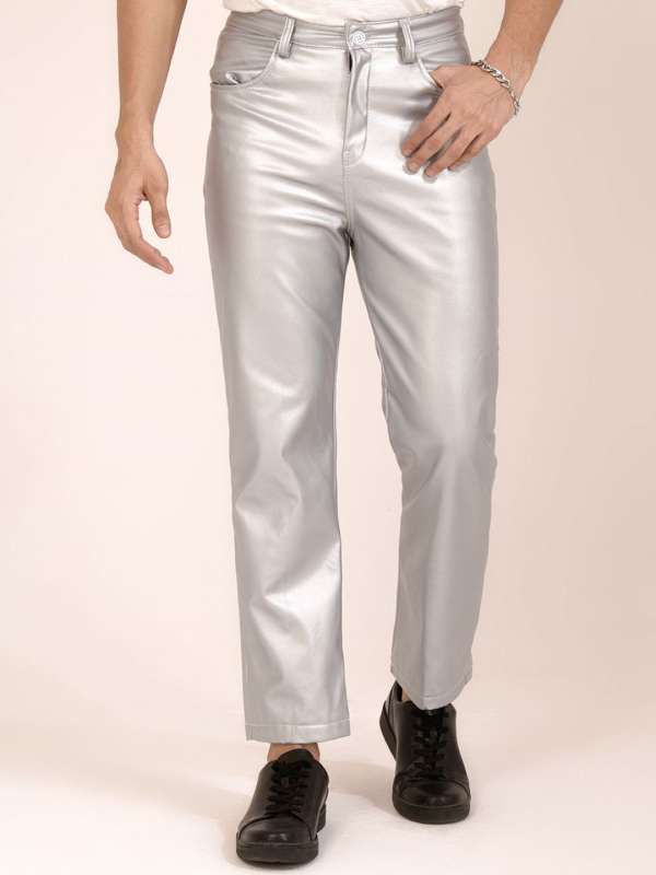 Leather Pants Trousers - Buy Leather Pants Trousers online in India