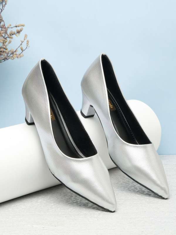 Buy silver heels online shop