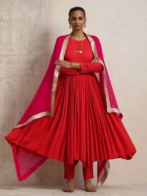 Anarkali dress material online shopping shop