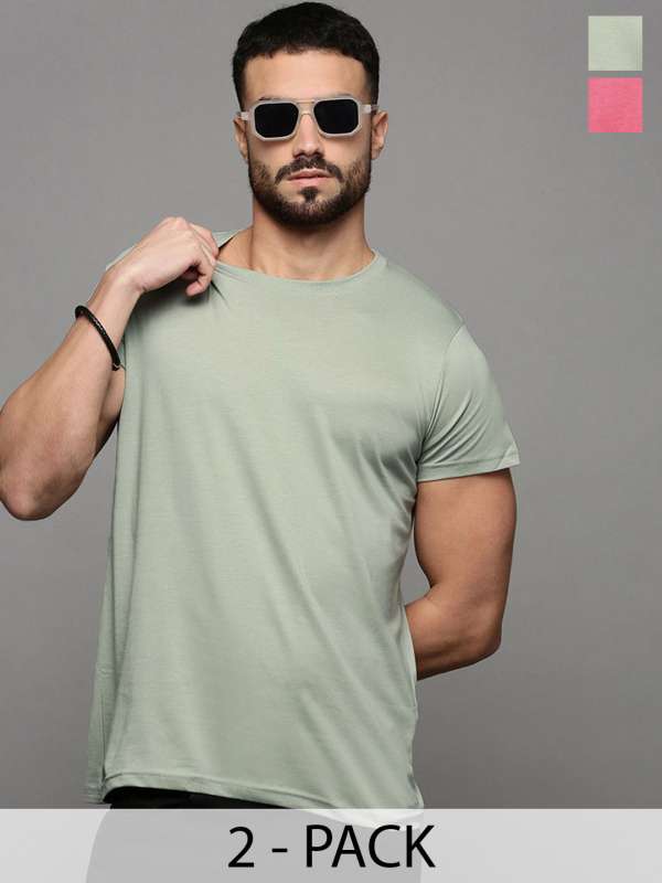 Men Cotton Tshirts Buy Cotton Tshirts for Men Online Myntra
