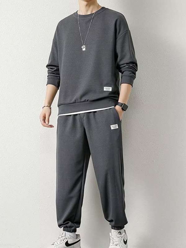 Men Grey Tracksuits Buy Men Grey Tracksuits online in India