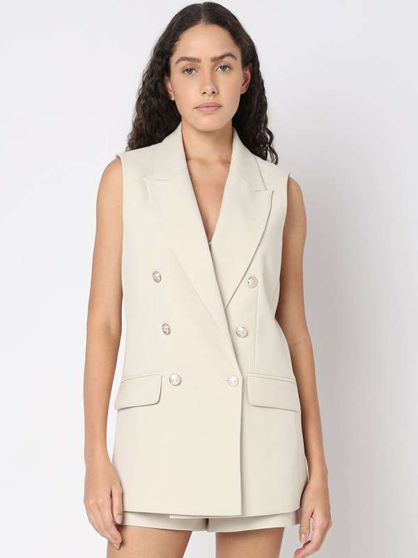 Double breasted blazer india sales