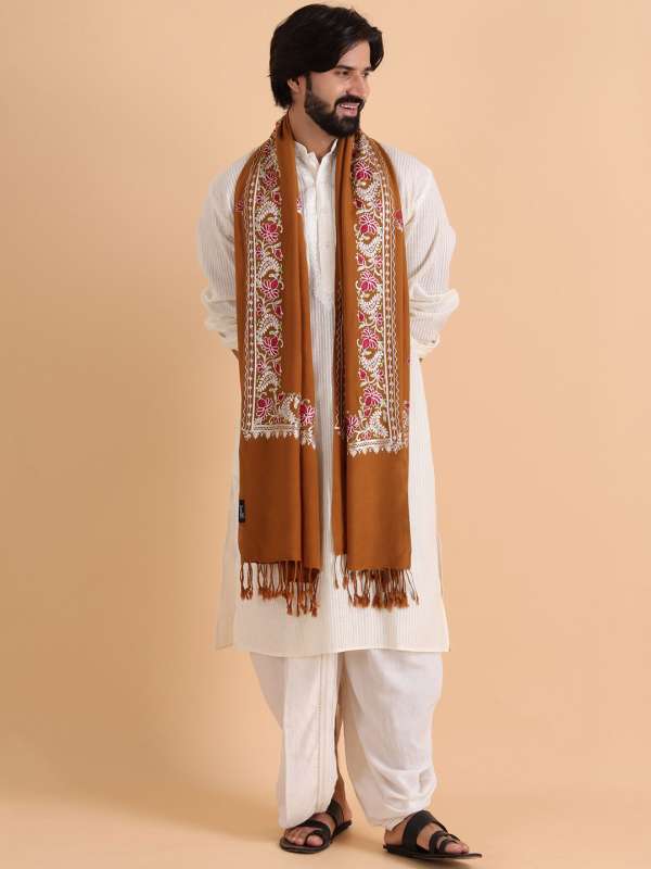 Embroidered shawls online new arrivals
