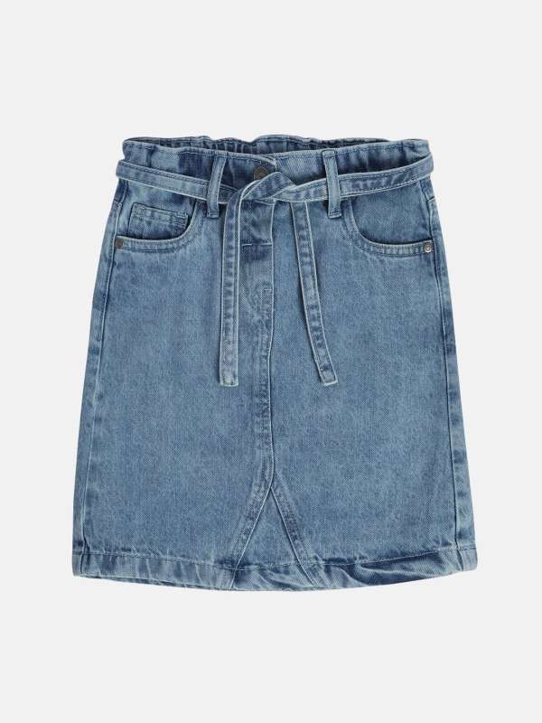 Blue Skirts Buy Trendy Blue Skirts Online in India Myntra
