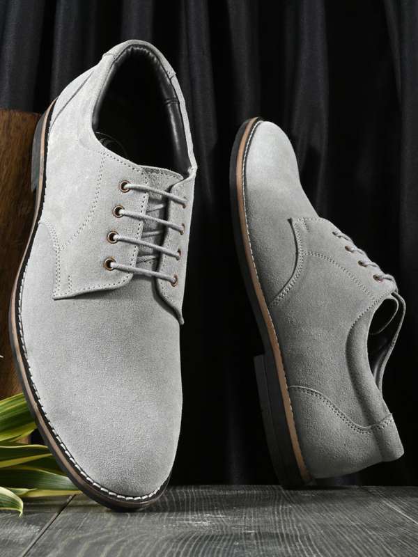 Men Grey Formal Shoes Buy Men Grey Formal Shoes online in India