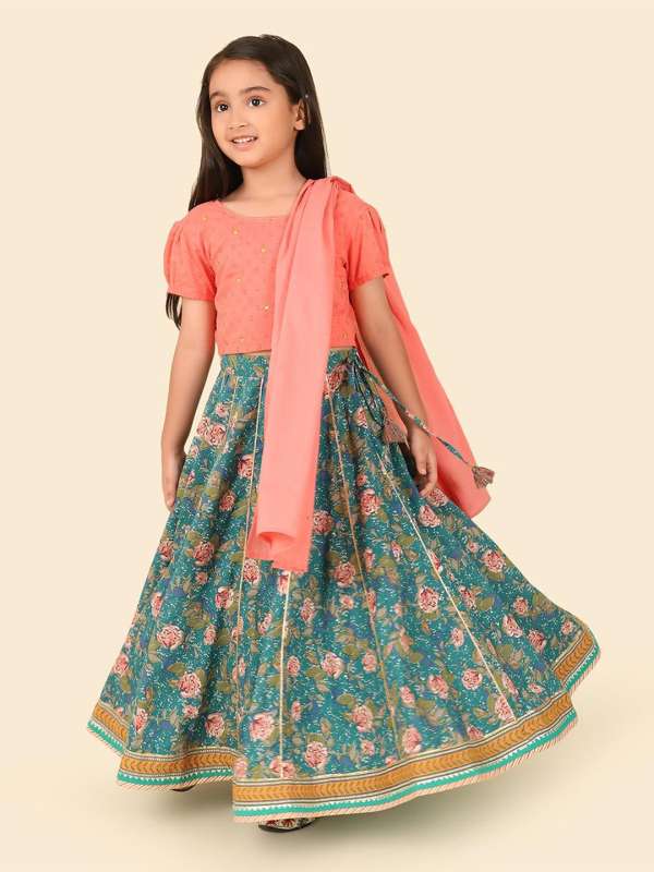 Fabindia Kids Lehenga Choli Buy Fabindia Kids Lehenga Choli online in India