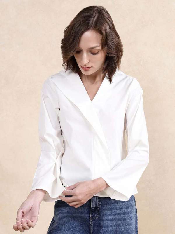 Myntra ladies formal tops online