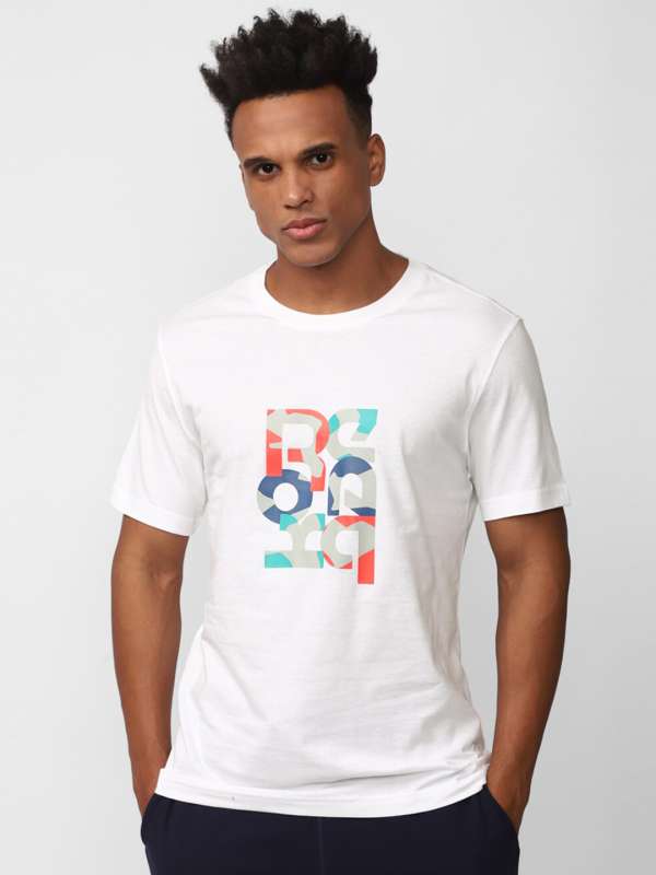 Reebok t shirt white clearance