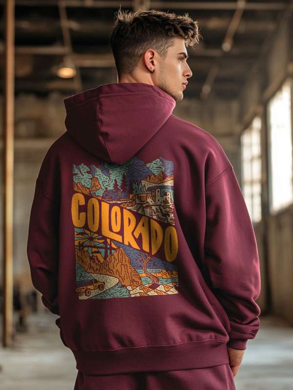 Oversized Hooded Sweatshirts Buy Oversized Hooded Sweatshirts online in India