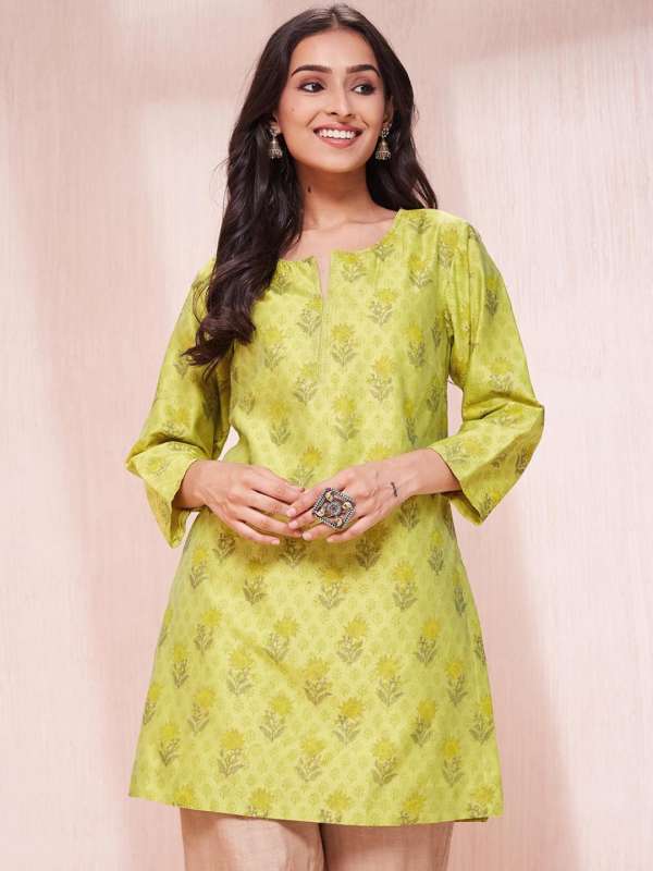 Fabindia silk kurtis top