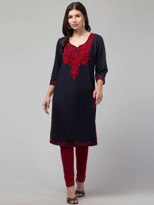 Buy woollen kurtis online shop