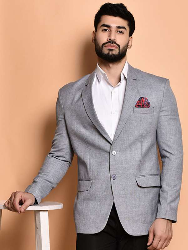 Grey Blazer Buy Grey Blazer online in India