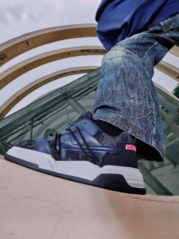 Denim casual shoes shop