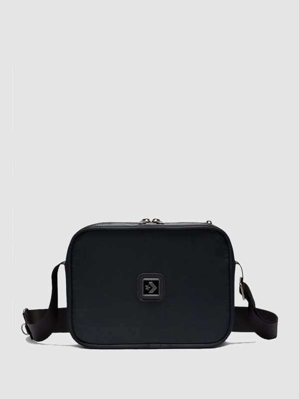 Converse - grey logo applique crossbody bag new arrivals