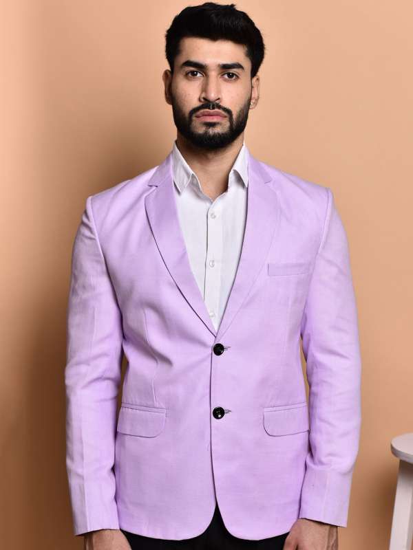 Lavender colour blazer on sale