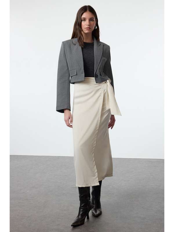 Wrap skirt online india hot sale